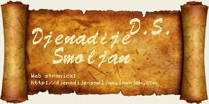 Đenadije Smoljan vizit kartica